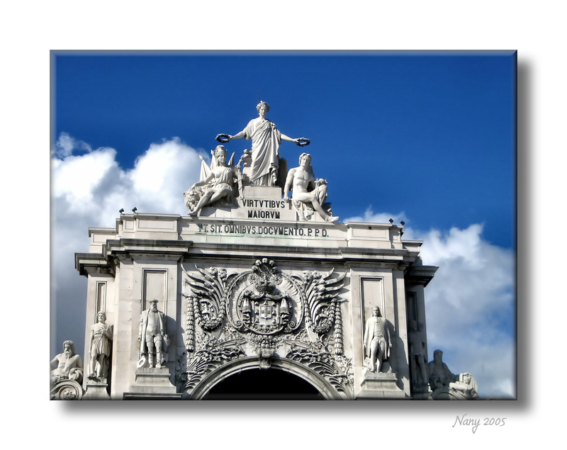 The Arch of Rua Augusta