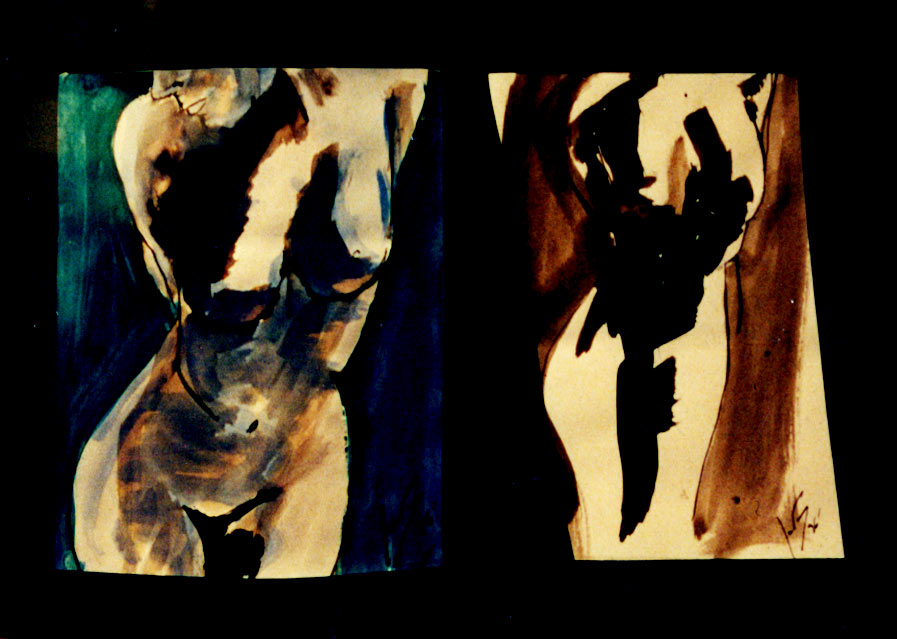TWO NUDES (Biptic)