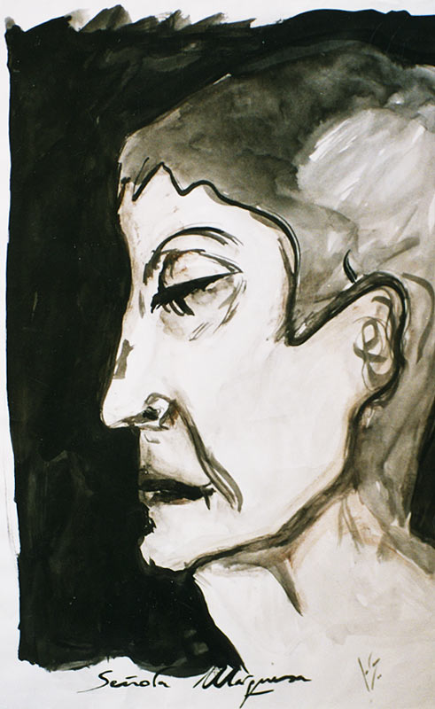 SENORA MARQUESA (my mother's portrait)