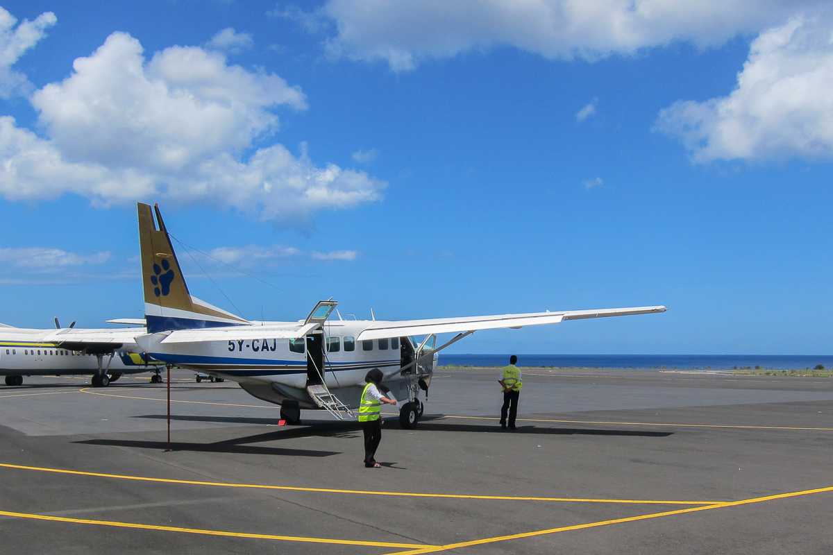 AB Aviation flight from Grande Comore to Mohéli