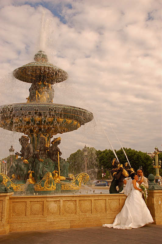 summer wedding in Paris