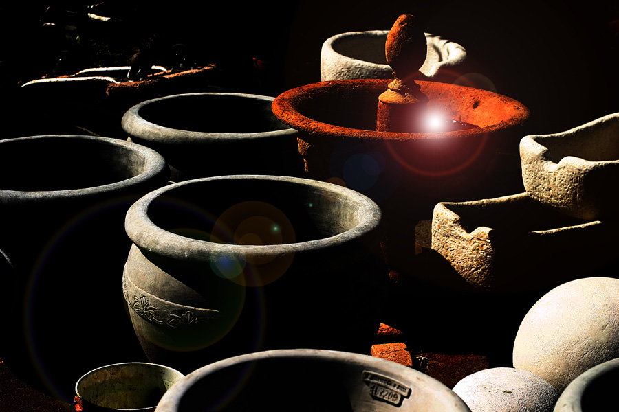 Sausalito pots, with lots of filters