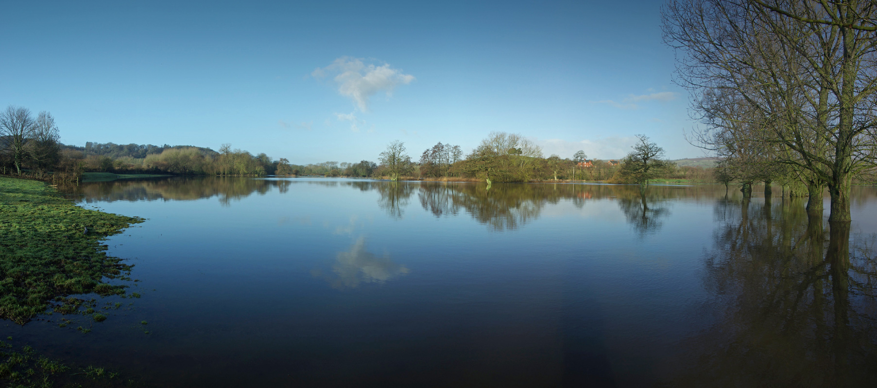 Flooded Culm Valley - Mid Devon