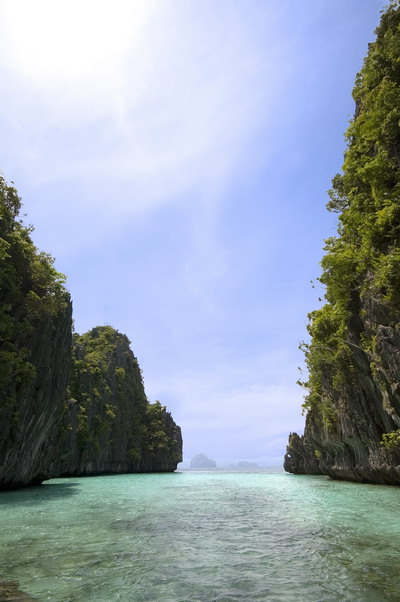 View of Big Lagoon from a Small Lagoon