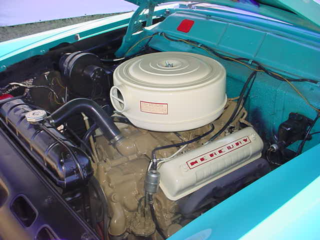 Sweet 1955 Mercury 2 dr ht <br> with 292 four barrel carb