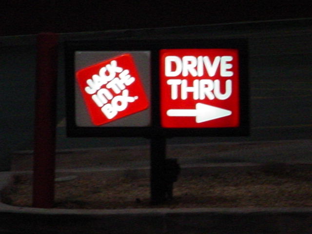 drive through