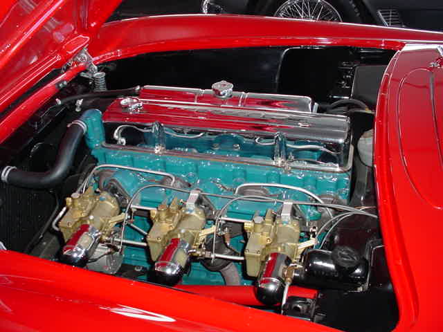 1954 Corvette motor