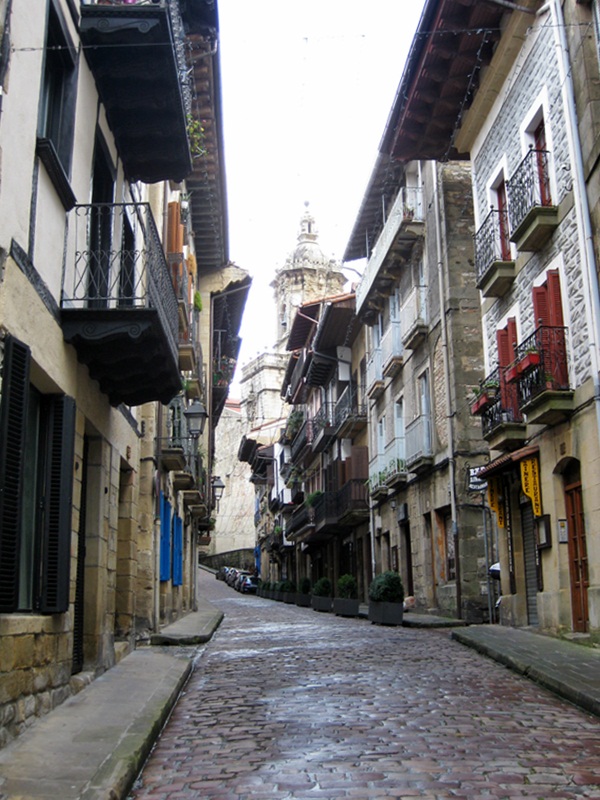 Hondarribia.Calle Mayor