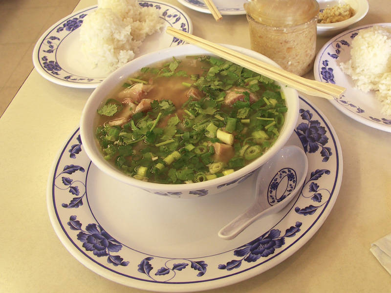 Ox Tail soup at Kamehameha Bowl