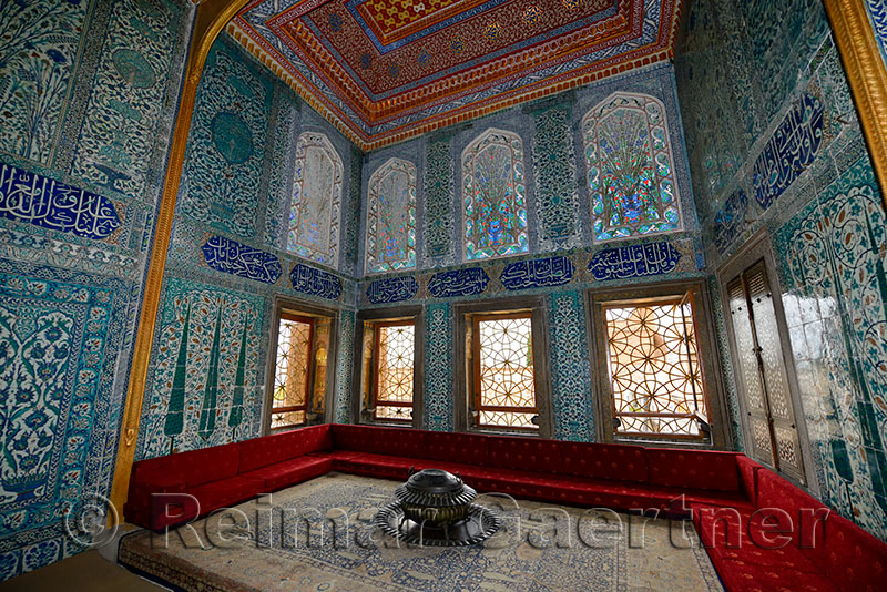 Twin Pavilion Apartments Of The Crown Prince With Sofa And Iznik Twin Pavilion Apartments Of The Crown Prince With Sofa And Iznik Tiles In Topkapi Palace