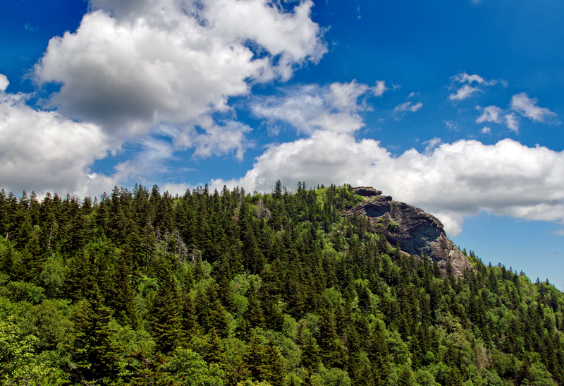 The Devil's Courthouse (from the Blue Ridge Parkway)