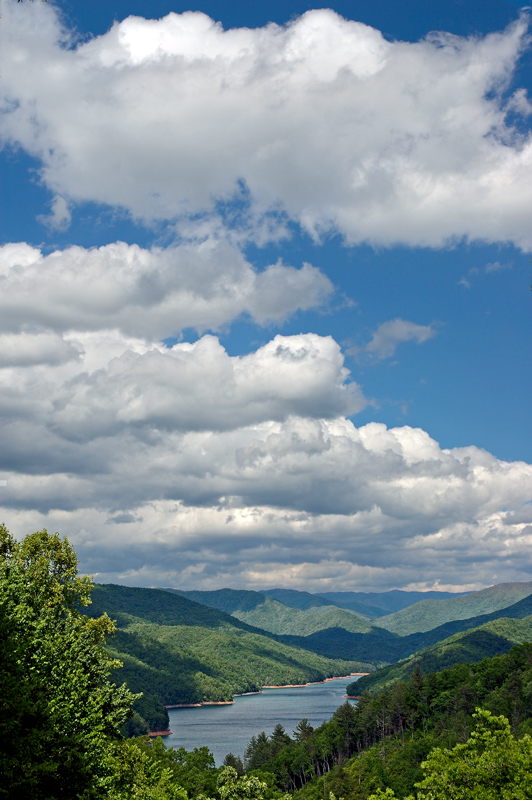 Clouds Over Fontana Lake