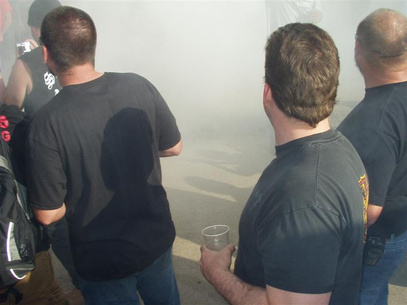 Boss hoss smoke show
