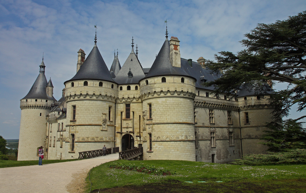 le chateau de Chaumont sur Loire.