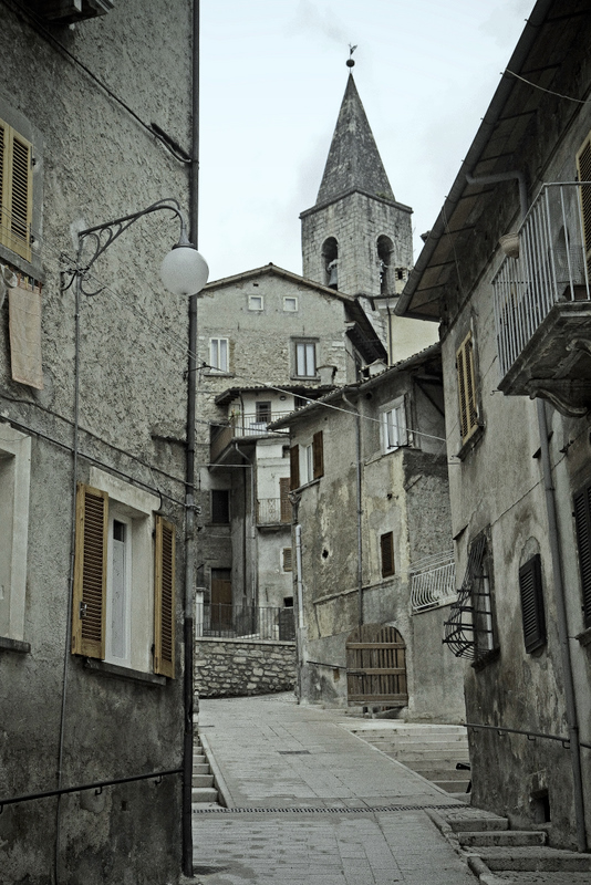 Scanno, mountain village.