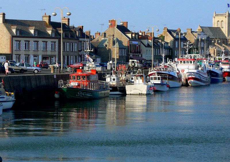 once more, Barfleur harbour