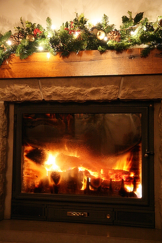 un bon feu.