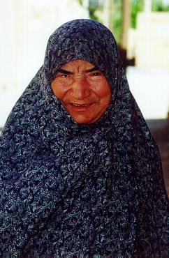 Woman in Yazd