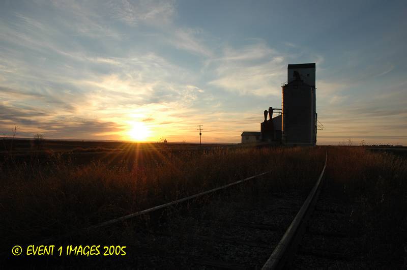 Sunset At Moose Jaw SK Oct 2005