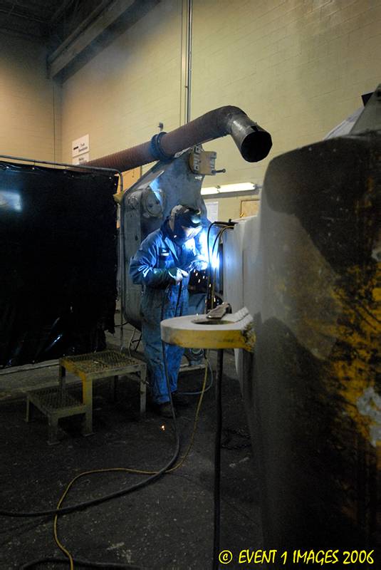 Bottom Plate Plug Welding