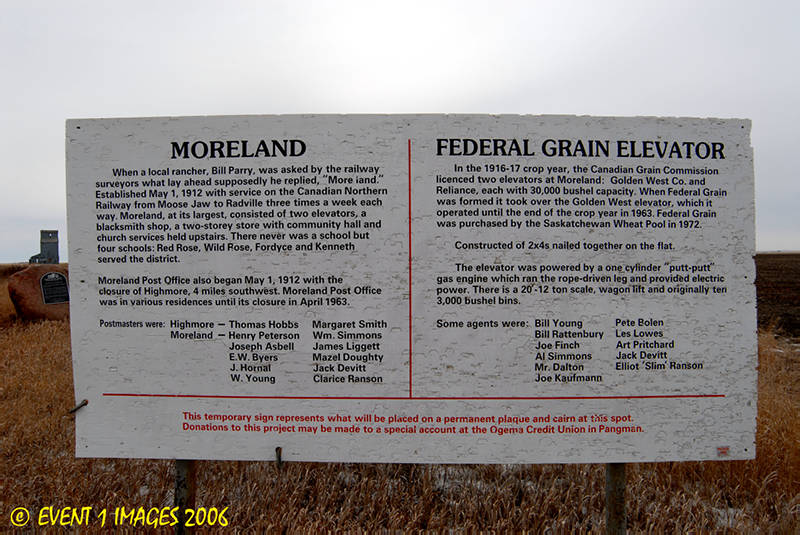 Moreland Sign
