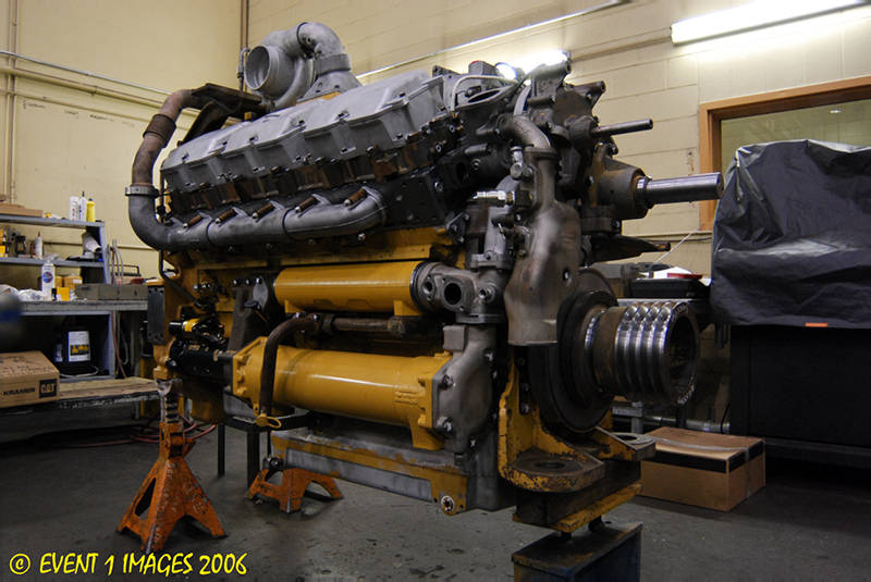 Rebuilt Engine Right Side