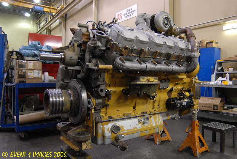 Rebuilt Engine Left Side