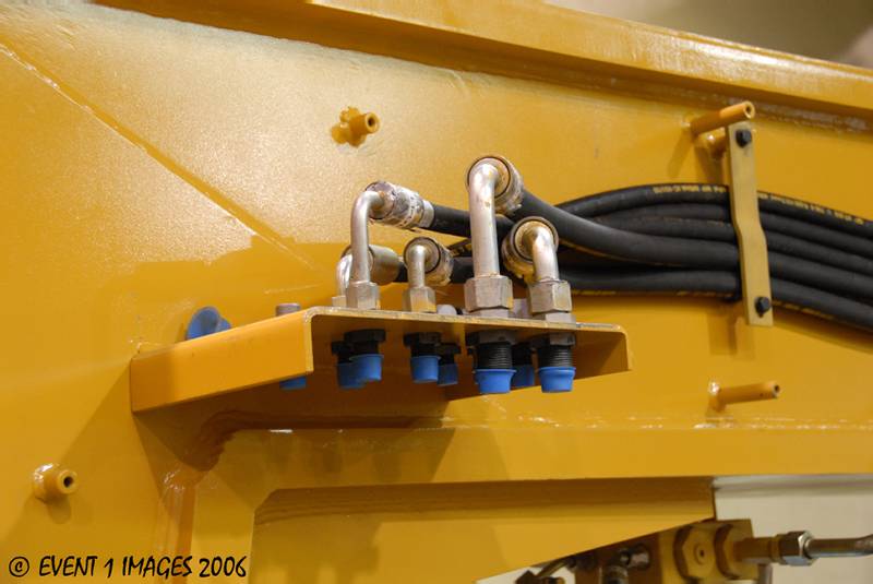 Bulkhead Fittings & Hoses On Front Main Frame