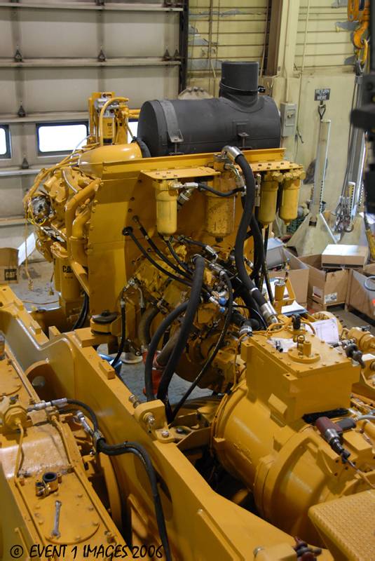 Engine Transmission Top View