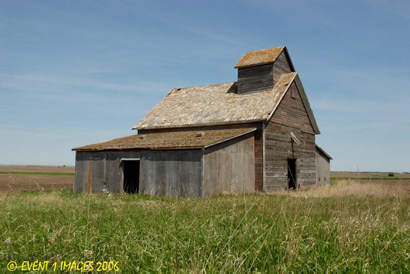 A Small Elevator On A Privite Farm East Of Tugaske SK May 2006