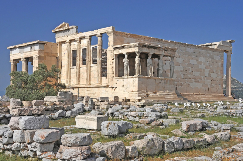 The Erecthion and Porch of the Maidens or Caryatids