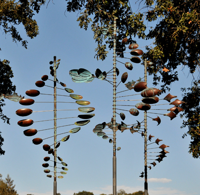 Wind Sculptures for Sale, by Lyman Whitaker, Chandon Winery