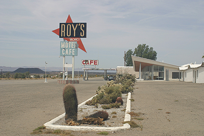 Roy's diner,  on route 66