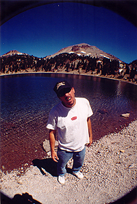 David in Lassen volcanic national park