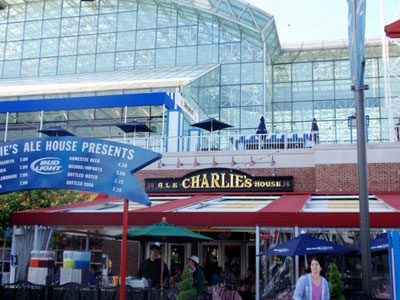 Charlies entrance