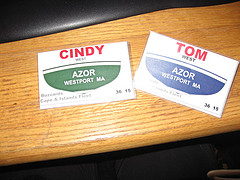 our Fleet name badges
