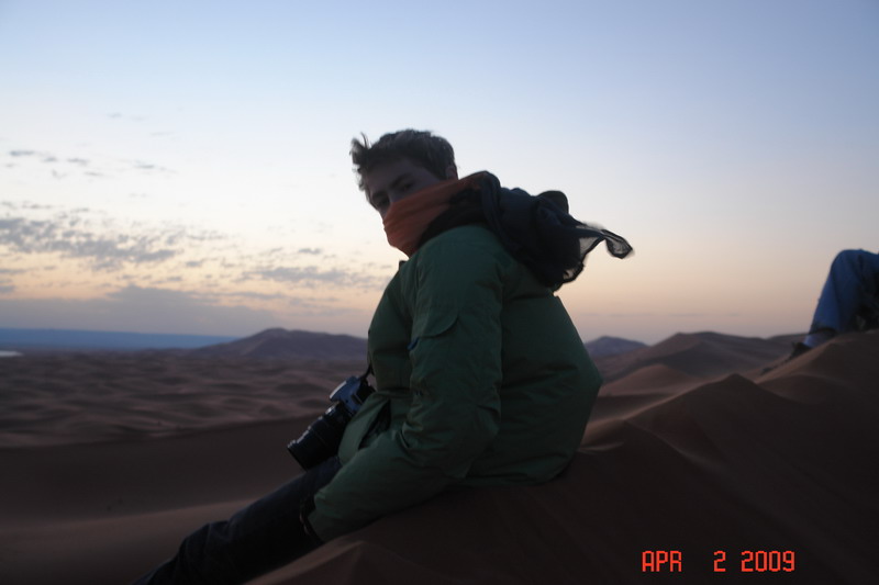 sahara at sunrise