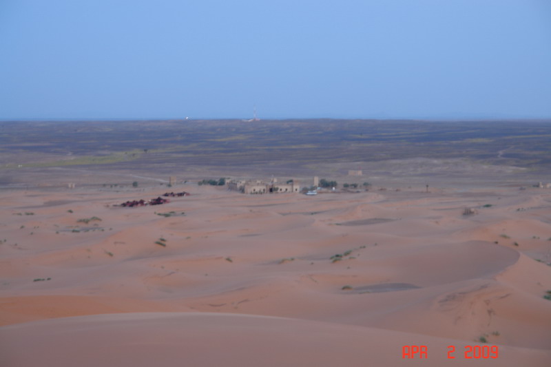 sahara at sunrise