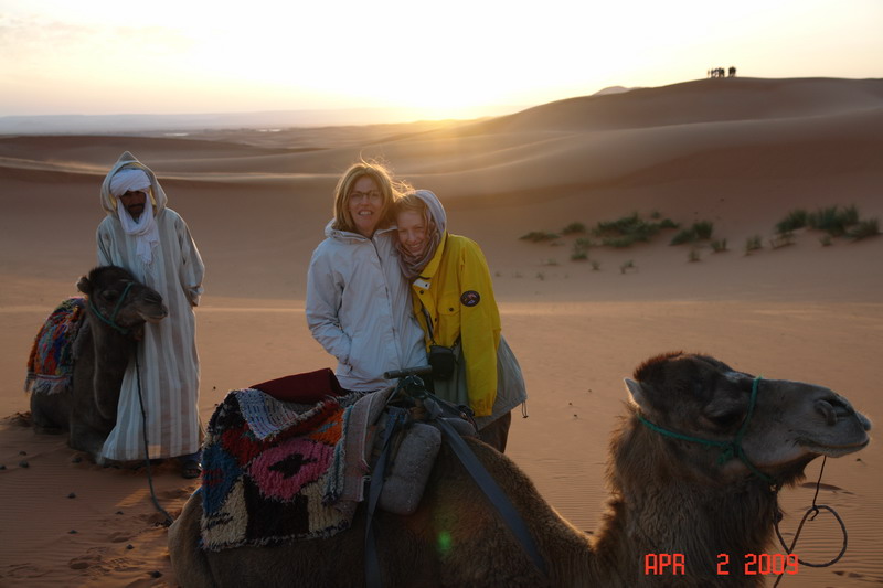 sahara at sunrise