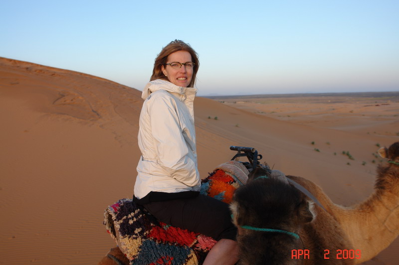 sahara at sunrise