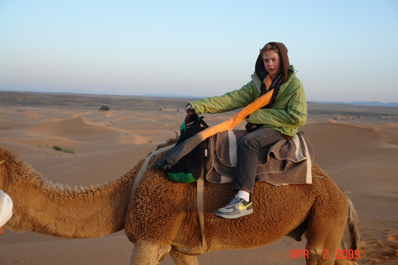 sahara at sunrise