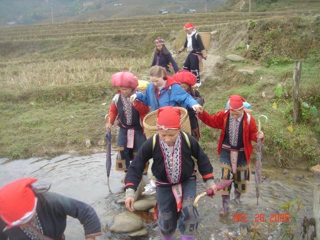 red zhao minority people