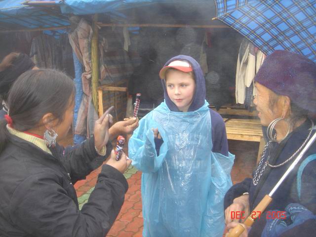 black hmong minority people