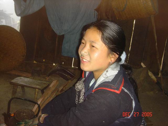 black hmong minority people