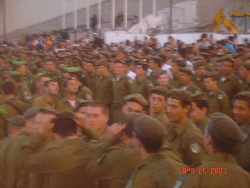 swearing in ceremony april 26,2006 at kotel