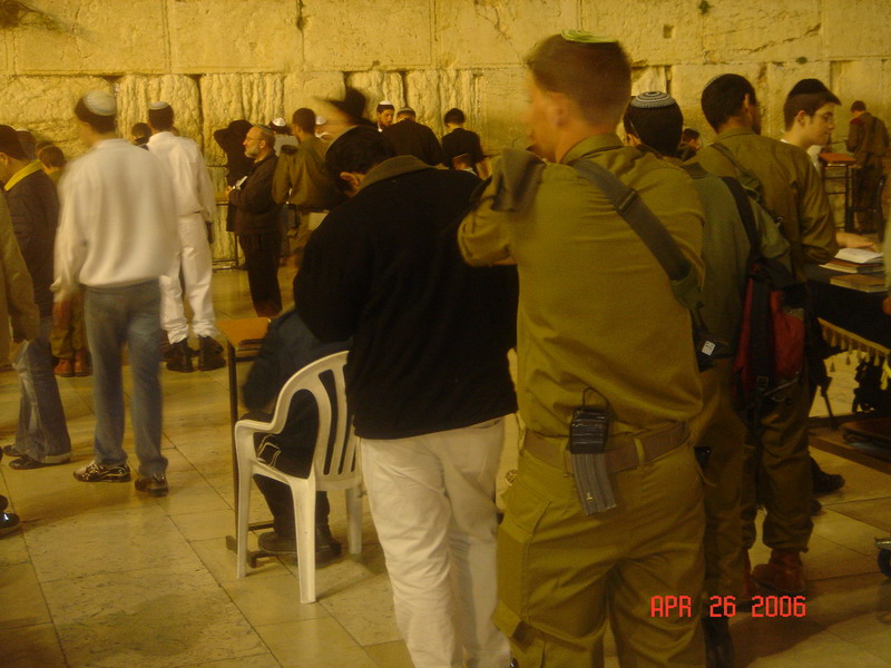 swearing in ceremony april 26,2006 at kotel