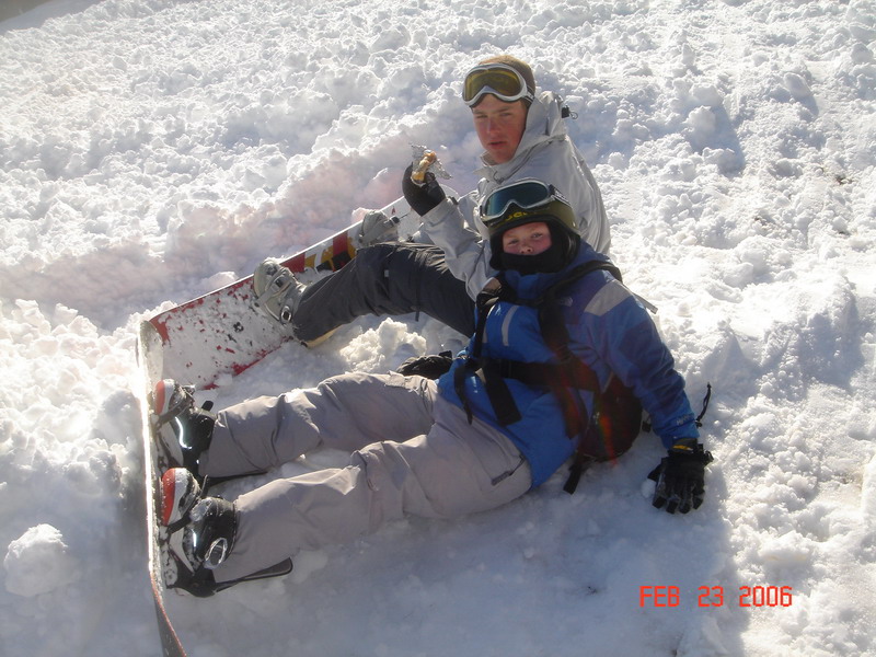 mandatory pre-army ski trip