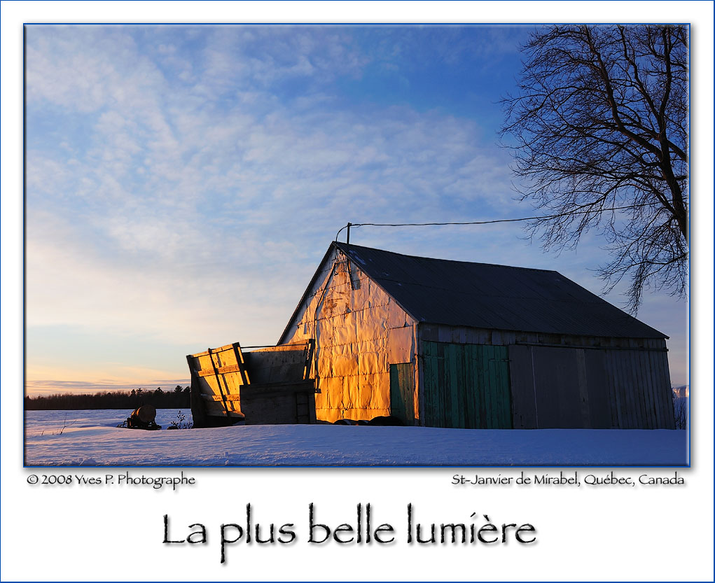 The most beautiful light ...