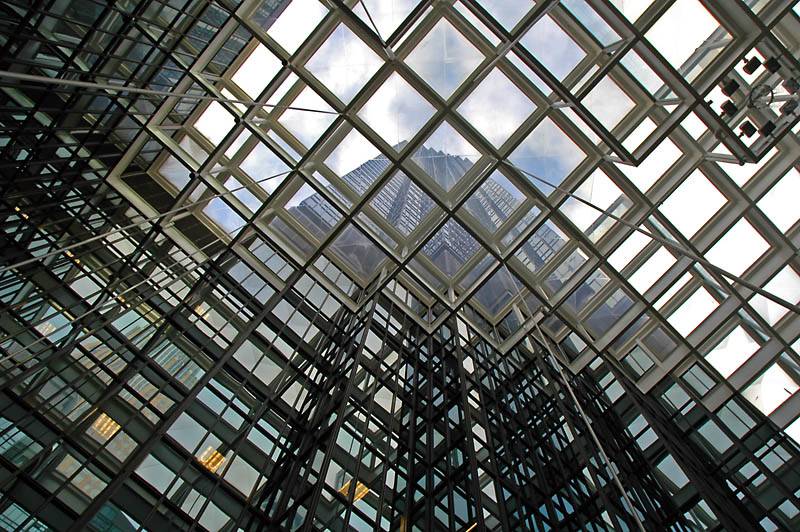 Crystal Court and the IDS Tower - January 7