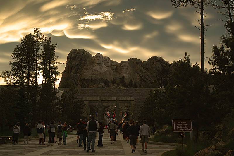 Mount Rushmore at Dusk  ~  June 11  [11]